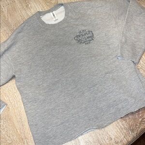 Tultex Gray Volleyball Mom Era Sweatshirt